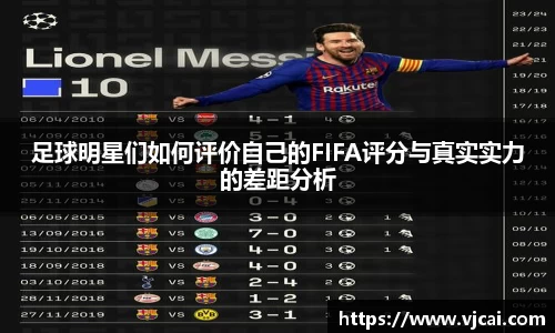 足球明星们如何评价自己的FIFA评分与真实实力的差距分析